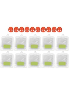 Buy 【10PACK】Baby Food Pouches Reusable Baby Food Storage Portable Manual Baby Fruit Puree Bags Easy to Clean Refillable Baby Fruit Squeeze Bags for sauce Yogurt and Puree Group 1) in Saudi Arabia