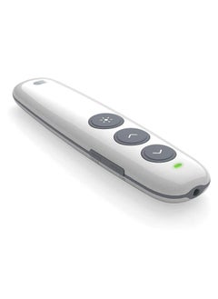 اشتري Wireless Power point Presenter Rechargeable Clicker Remote Control Pen with built in battery - White في مصر