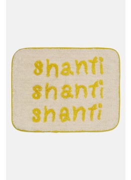 Buy Shanti Rug 50 x 70 cm, White/Yellow in UAE