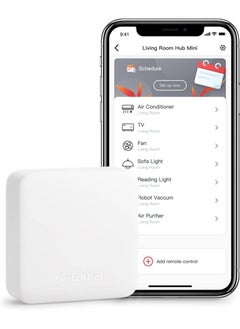 اشتري SwitchBot Hub Mini Smart Remote - IR Blaster, Link SwitchBot to Wi-Fi (Support 2.4GHz), Control TV, Air Conditioner, Compatible with Alexa, Google Home, IFTTT في الامارات