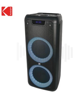 Buy Kodak Portable Rechargeable Party Speaker  rechargeable Li battery  3600mAh Black in UAE