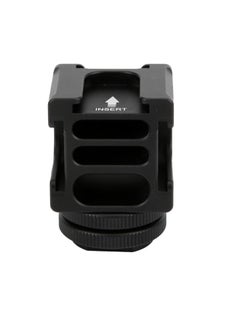 Buy FS‑04 Cold Shoe Mount Plate Adapter with 4 Mounts for Microphone Cellphone Flashlight in Saudi Arabia