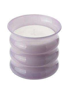 Buy Scented Candle In Glass, Sweet Pea/Purple, 50 Hr in Saudi Arabia