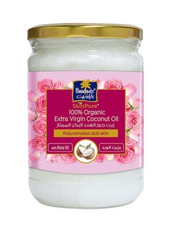 اشتري Extra Virgin Coconut Oil With Rose Oil Rejuvenates Dull Skin 200ml في الامارات
