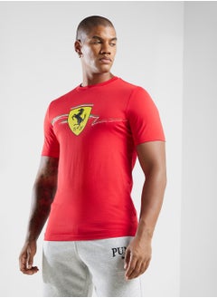 اشتري Ferrari Race Big Shield T-Shirt في الامارات