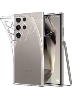 Buy Liquid Crystal for Samsung Galaxy S24 ULTRA case cover (2024) - Crystal Clear in Saudi Arabia
