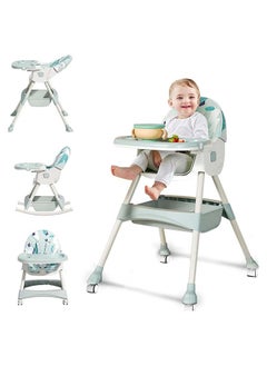 Buy 6 In 1 Baby Modern Toddler High Chair With 3 Gear Adjustment in Saudi Arabia