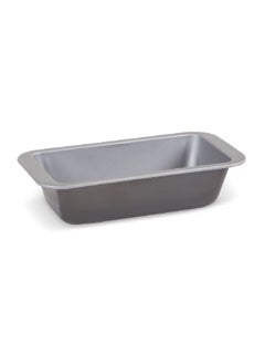 Buy Non-Stick Rectangular Carbon Steel Loaf Tin Grey 907 g 55670SACO in Saudi Arabia