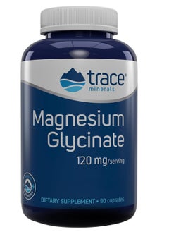 Buy Magnesium Glycinate 120Mg Serving - 90 Capsules in UAE