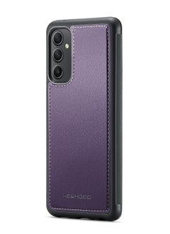 Buy CaseMe Phone Case Compatible with Samsung Galaxy A54 5G Luxury PU Leather Back Cover Cover Compatible with Samsung Galaxy A54 5G - Purple in Egypt