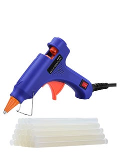 Buy Hot Glue Gun, 50W Hot Melt Glue Gun with 24pcs 7.87in Hot Glue Sticks, for Art, DIY, Small Craft Projects and Daily Home Quick Repair (Glue Gun + Glue Stick) in UAE