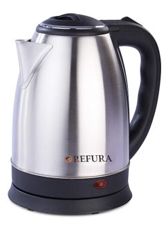 Buy 1.5 L Cordless Electric Kettle 1500W RE-11603 - Stainless Steel Kettle w/ Spray Coating, 360-degree Swivel Base, Auto Shutdown, Power On/Off Indicator Light in Saudi Arabia