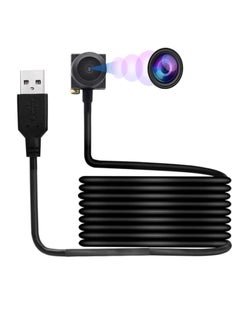 Buy HD 1080P Webcam with Microphone 120 Degree Wide Angle Mini USB Camera for Zoom Skype Teams Conferencing and Gaming in UAE