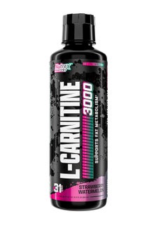 Buy Liquid Carnitine, Strawberry Watermelon, 3000 mg, Boost Endurance 31 serving 465ml in UAE