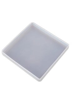 Buy Epoxy Resin Silicone Moulds 4 PCS Square Resin Coaster Molds with Coaster Storage Box Mold and Coaster Box Frame in UAE