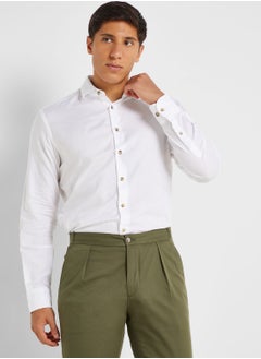 Buy Essential Slim Fit Shirt in UAE