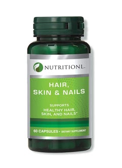 Buy Hair Skin & Nails Capsules 60'S in UAE