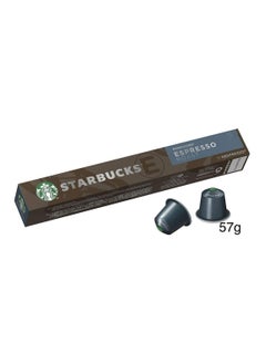 Buy Nespresso Espresso Roast 10 Espresso Capsules 57g in UAE