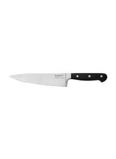 Buy BergHOFF- Chef's knife Solid 20cm- forged stainless steel blade for extra balance- mince, slice or chop ingredients for anything-Upward curved tip- Product of Belgium in Saudi Arabia