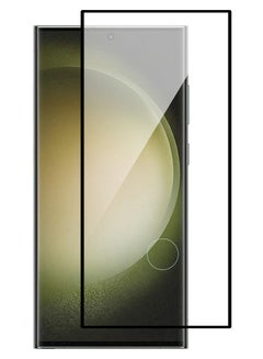 اشتري Tempered Glass Screen Protector With 9H Hardness For Samsung Galaxy S23 Ultra Black في الامارات
