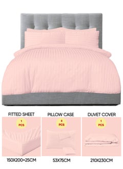 Buy 6 Pieces Queen Size Bedding Cover Set in UAE