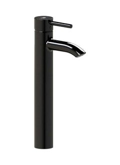 Buy Project Single-lever Basin Mixer On The Floor And Overflow Black RAK-12001 in Egypt