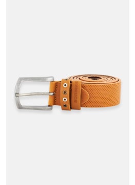 Buy Men Leather Belt, Brown in UAE