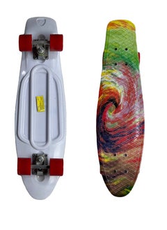 اشتري SportQ Premium Complete Skateboard 65cm for Kids, Girls, Boys and Teens Beginners في مصر