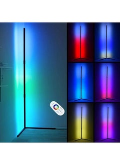 اشتري Remote Control LED Light Corner Lamp Multicolour في الامارات