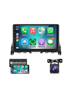 Buy Android Screen For Mercedes Benz C Class W204 S204 2007 To 2014 2GB RAM 32GB ROM Mirror-Link Wi-Fi BT, Radio GPS Navigation, 9 Inch Support Apple Carplay, IPS Touch Screen with AHD Camera in UAE