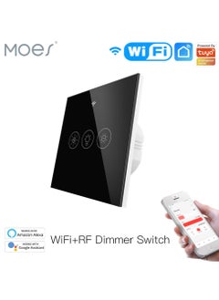 Buy Smart Dimmer WiFi Switch Touch Glass Panel in UAE