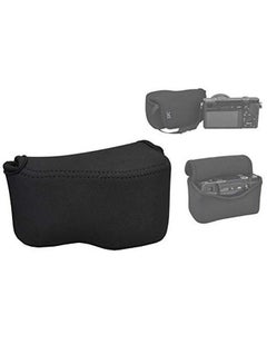 Buy Jjc Black Ultra Light Neoprene Camera Case Pouch Bag For Sony Alpha A6600 A6500 A6400 A6300 A6100 A6000 A5100 With Sony Selp1650 1650Mm Zoom Pancake Lens Size 120 X 73 X 87Mm (W X H X D) in UAE