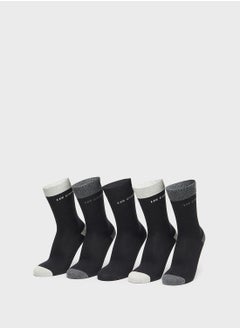 Buy 5 - Pack Essential Socks in Saudi Arabia