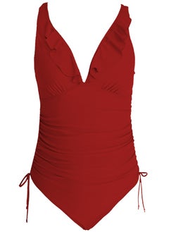 Buy One-piece Bikini For Women Red in UAE