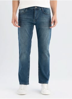 اشتري Man Sergio -Regular Fit  Denim Wall Denim Trousers في مصر