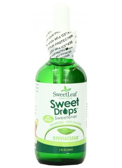 اشتري SweetLeaf Sweet Drops Stevia Clear Liquid Stevia Sweetener - Liquid Stevia Drops, Stevia Liquid Sweetener, Zero Calories, Zero Sugar, Non-GMO, Gluten-Free, Keto Friendly - 2 Fl Oz, Pack of 2 في الامارات