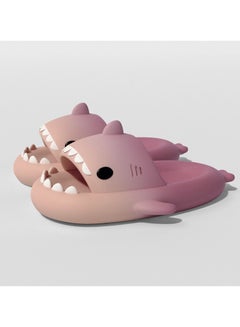Buy Shark Slippers Non-Slip Flat for Adult and kids Sandals Soft and Comfortable Slippers for Outdoors or Indoors in UAE