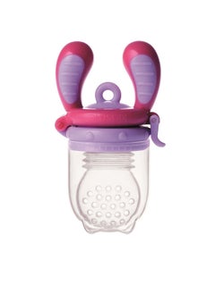 Buy Food Feeder Single Pack Size M For Baby Girl And Boy From 4 Months And Above Lavender in UAE