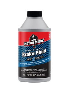 Buy MOTOR MEDIC BRAKE FLUID DOT 4 - SUPER HEAVY DUTY 354 ml in Saudi Arabia