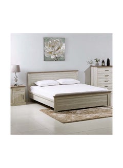 Buy Angelic Super King Bed 212 x 100 x 212 cm in Saudi Arabia