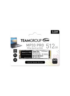 اشتري Team Group MP33 PRO M.2 2280 512GB PCIe 3.0 x4 with NVMe 1.3 3D NAND Internal Solid State Drive في مصر