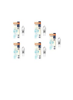 Buy Osram Home Decorative Halogen Capsule Bulb, 20W G4, 12V, (Pack of 5) in UAE