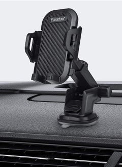 اشتري Suction Cup 360 Degree Rotating Universal Car Holder Mount For Smartphone في الامارات