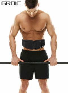 اشتري Strength Weightlifting Belt, Weight Belt for Workout on Fitness Equipment, Weight Lifting Back Support Workout belt for Lifting, Fitness, Cross Training and Powerlifting في السعودية