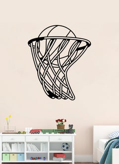 اشتري Basketball Dunk Wall Decal - Wall Arts Home Décor - Wall Sticker, 50x60 cm by Spoil Your Wall في الامارات