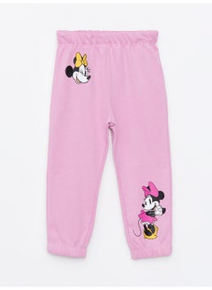 Buy Elastic Waist Minnie Mouse Printed Baby Girl Tracksuit Bottom in Egypt