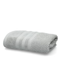 Buy Highly Absorbent Premium Quality Hand Towel Mirage Grey 50 x 100 cm in Saudi Arabia