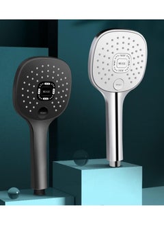 Buy 2 piece Bathroom High Pressure Shower Head Bathroom Rainfall SKIN SPA 3 Mode Water Saving Shower Faucet Nozzle Bathroom Accessories in Saudi Arabia