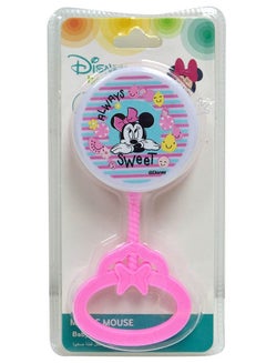 Buy Minnie Mouse Baby Rattle Toy  Pink in UAE