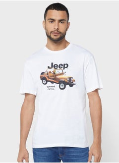 اشتري Jeep Crew Neck Shirt في السعودية